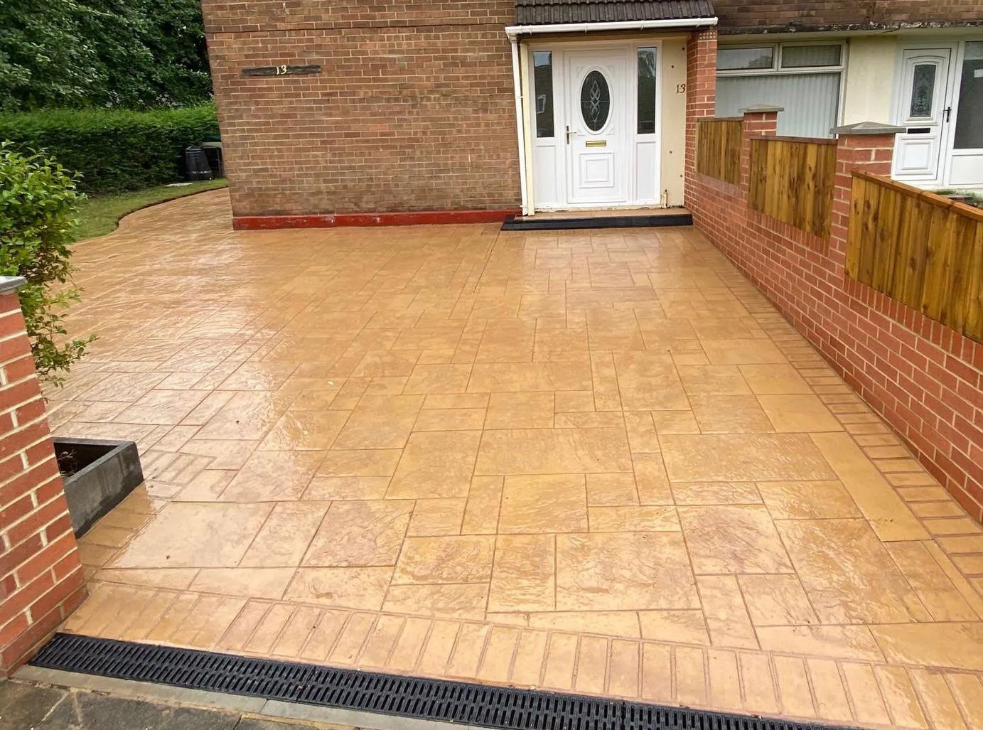Imprinted Concrete Driveways North East